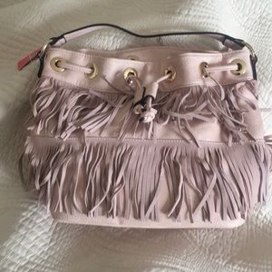 Never worn! Baby pink saddle bag!